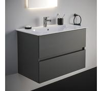 Ideal Standard Eurovit+ mobile con lavabo, 2 scomparti estraibili, R0574TI, Eurovit+ [Mobili da Bagno > Mobili con Lavabo Integrato]