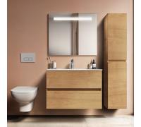 Ideal Standard Eurovit+ mobile con lavabo, 2 scomparti estraibili, R0574Y8, Eurovit+ [Mobili da Bagno > Mobili con Lavabo Integrato]