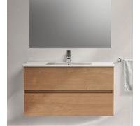 Ideal Standard Eurovit+ mobile con lavabo, 2 scomparti estraibili, R0575Y8, Eurovit+ [Mobili da Bagno > Mobili con Lavabo Integrato]