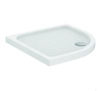 Ideal Standard - Eurovit, Piatto doccia quadrato con angolo curvo in ceramica 90x90cm, Bianco