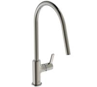 Ideal Standard Gusto rubinetto da cucina, orientabile, BD408GN, Gusto silver storm [Rubinetti da Cucina]