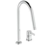 Ideal Standard Gusto rubinetto da cucina, orientabile, BD422AA, Gusto cromo [Rubinetti da Cucina]