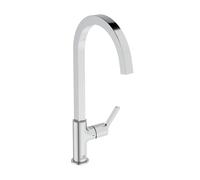 Ideal Standard Gusto rubinetto da cucina, bassa pressione, orientabile, BD412AA, Gusto cromo [Rubinetteria da Cucina > Rubinetti da Cucina]