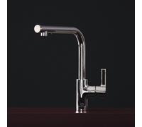 Ideal Standard Gusto rubinetto da cucina, orientabile, A7817AA, Gusto cromo [Rubinetti da Cucina]