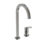 Ideal Standard Gusto rubinetto da cucina, orientabile, BD423GN, Gusto silver storm [Rubinetti da Cucina]