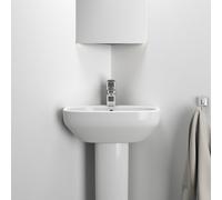 Ideal Standard i.life A lavabo ad angolo, T4516MA, i.life A bianco [Lavabi > Lavabi ad Angolo]