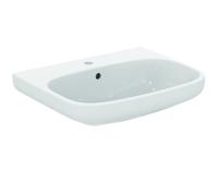 Ideal Standard Lavabo sospeso i.life A 1 foro con troppopieno 600x150x480 mm Bianco