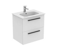 Ideal Standard i.life A mobile con lavabo, 2 scomparti estraibili, K8742DU, i.life A [Mobili da Bagno > Mobili con Lavabo Integrato]