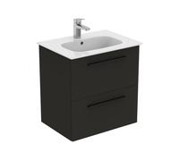 Ideal Standard i.life A mobile con lavabo, 2 scomparti estraibili, K8742NV, i.life A [Mobili da Bagno > Mobili con Lavabo Integrato]