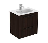 Ideal Standard i.life A mobile con lavabo, 2 scomparti estraibili, K8742NW, i.life A [Mobili da Bagno > Mobili con Lavabo Integrato]