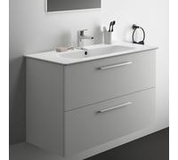 Ideal Standard i.life A mobile con lavabo, 2 scomparti estraibili, K8745DU, i.life A [Mobili da Bagno > Mobili con Lavabo Integrato]
