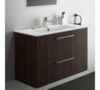 Ideal Standard i.life A mobile con lavabo, 2 scomparti estraibili, K8745NW, i.life A [Mobili da Bagno > Mobili con Lavabo Integrato]
