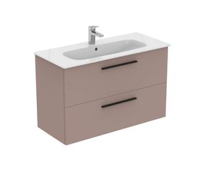 Ideal Standard i.life A mobile con lavabo, 2 scomparti estraibili, K8746NH, i.life A [Mobili da Bagno > Mobili con Lavabo Integrato]