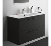 Ideal Standard i.life A mobile con lavabo, 2 scomparti estraibili, K8746NV, i.life A [Mobili da Bagno > Mobili con Lavabo Integrato]