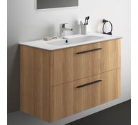 Ideal Standard i.life A mobile con lavabo, 2 scomparti estraibili, K8746NX, i.life A [Mobili da Bagno > Mobili con Lavabo Integrato]