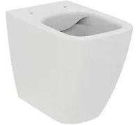 Ideal Standard - i.life B Vaso a terra RimLS+ universale ﬁlo parete con ﬁssaggi nascosti. Da completare con sedili avvolgente T468201/T468301 o slim T500201/T500301. E al bidet T458201. Bianco