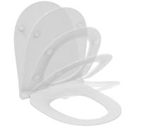 Ideal Standard COPRIWATER IS I LIFE O IN TERMOINDURENTE BIANCO CERNIERE IN METALLO SOFT CLOSE SLIM
