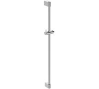 Ideal Standard Idealrain - Asta per doccia, altezza 944 mm, cromata | Asta doccia da 944 mm, con supporto per doccetta regolabile tramite pulsante, supporto da parete regolabile in altezza