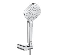 Ideal Standard Idealrain Evo set doccia con supporto, 3 tipi di getto, B2405AA, Idealrain Evo cromo/bianco [Rubinetteria Bagno > Set Doccia]