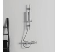Ideal Standard Idealrain set doccia con asta saliscendi, 1 tipo di getto, A7616AA, Idealrain cromo [Rubinetteria Bagno > Set Doccia]