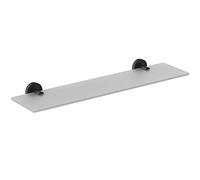 Ideal Standard - IOM Mensola in vetro opaco, Nero Seta