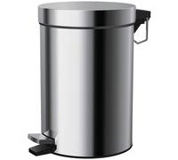 Ideal Standard A9104MY Serie IOM contenitore rifiuti, acciao inossidabile