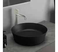 Ideal Standard Ipalyss lavabo da appoggio, E1398V3, Ipalyss; Atelier Collections nero opaco [Lavabi > Lavabi da Appoggio]