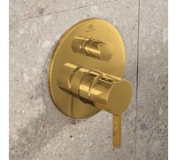 Ideal Standard Joy miscelatore monocomando, A7383A2, Joy; Atelier Collections brushed gold [Rubinetteria Bagno > Rubinetteria Vasca e Doccia]