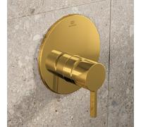Ideal Standard Joy rubinetto doccia da incasso con miscelatore, A7382A2, Joy; Atelier Collections brushed gold [Rubinetteria Bagno > Rubinetteria Doccia]