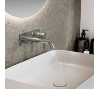Ideal Standard Joy rubinetto lavabo a parete, A7380GN, Joy silver storm [Rubinetteria Bagno > Rubinetteria Lavabo]