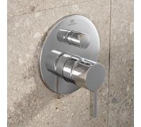 Ideal Standard Joy rubinetto vasca da incasso, miscelatore monocomando, A7384AA, Joy; Atelier Collections cromo [Rubinetteria Bagno > Rubinetteria Vasca]