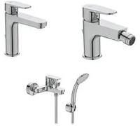 Ideal Standard Kit Rubinetti Monocomando Cerafine O Lavabo - Bidet - Vasca Codice Prod: Bc699aa+bc705aa+bc706aa