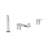 Ideal Standard La Dolce Vita rubinetto bordo vasca, miscelatore monocomando, BD671AA, La Dolce Vita cromo [Rubinetteria Bagno > Rubinetteria Vasca]