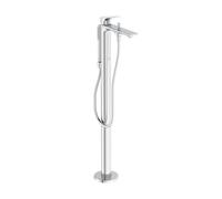 Ideal Standard La Dolce Vita rubinetto vasca a pavimento, miscelatore monocomando, BD673AA, La Dolce Vita cromo [Rubinetteria Bagno > Rubinetteria Vasca]