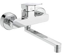 Ideal Standard BD340AA Miscelatore da Cucina a Parete, Cromo, Cartuccia 38mm