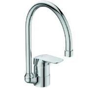 Ideal Standard - Ceraflex, Miscelatore monocomando a bocca alta tubolare con maniglia orizzontale, Cromato