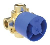 Ideal Standard - Multi Suite, Deviatore unità di base a 4 vie, Corpo incasso per doccia, A2391NU, Neutro