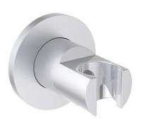 Ideal Standard - Multi Suite, Supporto tondo a parete per doccetta, Matt silver