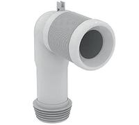 Ideal Standard - Multi Suites, Curva tecnica per vaso a filo parete, Adattatore per conversioni scarico vaso da parete a pavimento, T002767, Neutro