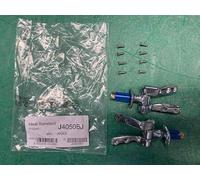 Ideal Standard - Multi Suites, Set di cerniere per sedile copriwater in legno serie Maia in acciaio inox, J4050BJ, Cromato