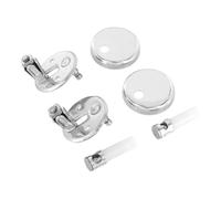 Ideal Standard - Multi Suites, Set di cerniere per sedile copriwater serie Cantica in acciaio inox, T2062BJ, Cromato