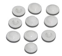 Ideal Standard - Multi Suites, Set gommini originali per sedile Conca, Paracolpi per copriwater, T202800, Bianco