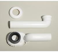 Ideal Standard - Multi Suites, Sifone per orinatoio ad aspirazione verticale, Bianco