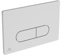Ideal Standard – Placca WC OLEAS M1 meccanica 234x154x8,5 mm Bianco – Pulsante doppio