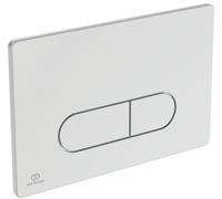 Placca WC Ideal Standard OLEAS M1 234x154x8,5mm Cromo Pulsante doppio