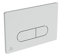 Placca WC Ideal Standard OLEAS M1 234x154x8,5mm Cromo Opaco Pulsante doppio