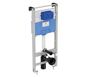 Ideal Standard ProSys R015367 - Telaio per WC e cisterna, altezza 1150 mm, profondità 120 mm, funzionamento a filo anteriore, colore: blu/grigio/bianco