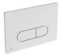Placca WC Ideal Standard OLEAS M1 234x154x8,5mm Cromo Pulsante doppio