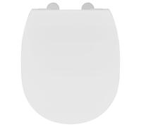 Ideal Standard - Sedile WC Concept - Coperchio per WC, design a sandwich, rotondo, sedile con chiusura rallentata con funzione di sgancio rapido per una facile pulizia, in duroplast, antigraffio