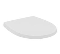 Ideal Standard sedile WC universale, ovale, Wrapover - Bianco (Smartguard+) | Con chiusura automatica (Softclose), sedile WC rimovibile di forma ovale per una facile pulizia, antibatterico, E3747HY